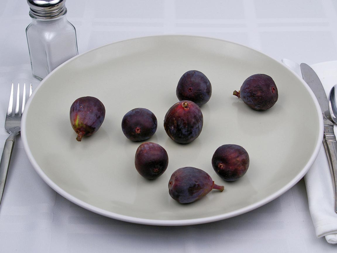 Calories in 8 fig(s) of Figs