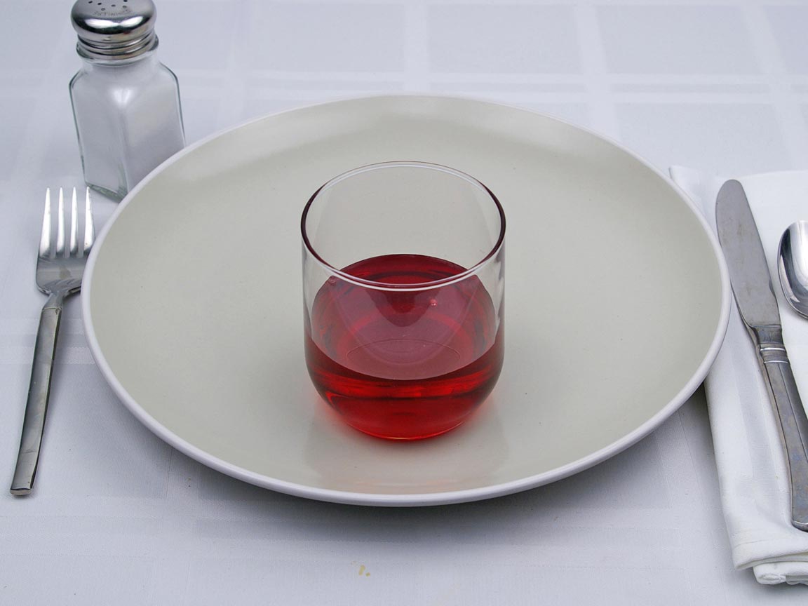 Calories in 5 fl oz(s) of Flavored Syrup - Torani - Pomegranate