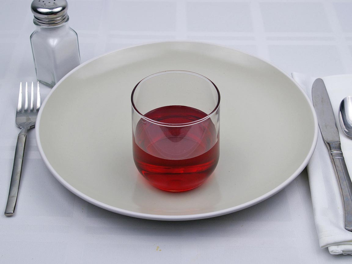 Calories in 6 fl oz(s) of Flavored Syrup - Torani - Pomegranate