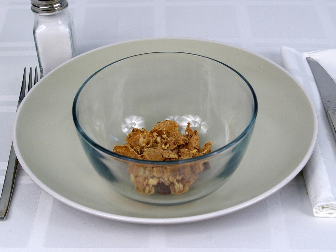 Calories in 0.25 cup(s) of Flax Plus Crunch Cereal