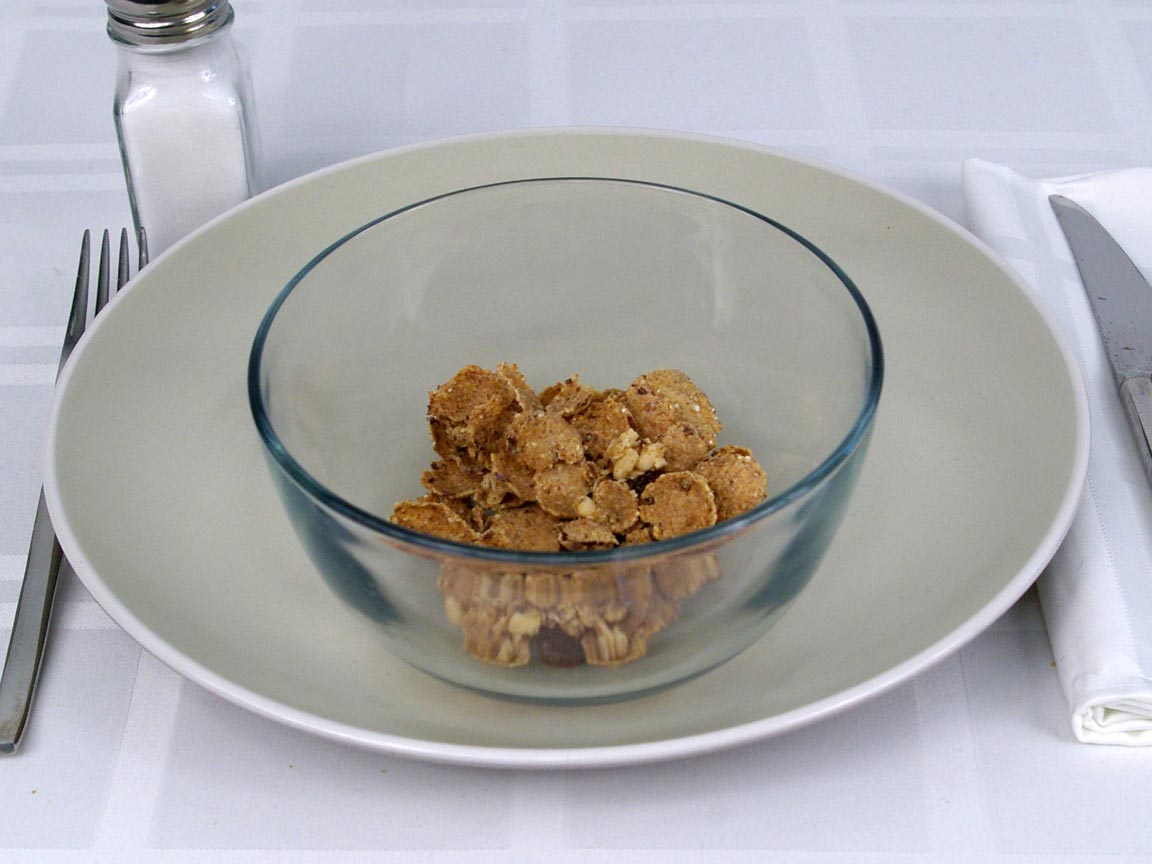 Calories in 0.5 cup(s) of Flax Plus Crunch Cereal