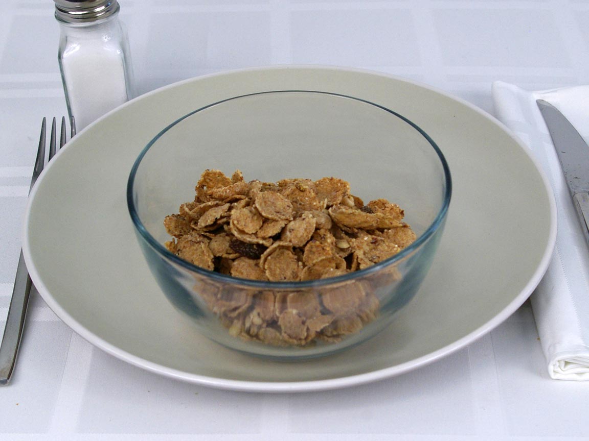 Calories in 1.5 cup(s) of Flax Plus Crunch Cereal