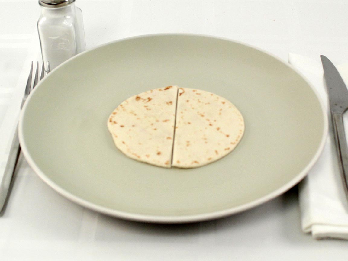 Calories in 1 tortilla(s) of Flour Tortilla Taco Size