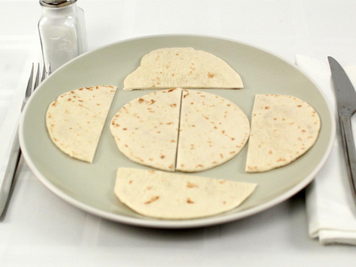 Calories in 3 tortilla(s) of Flour Tortilla Taco Size