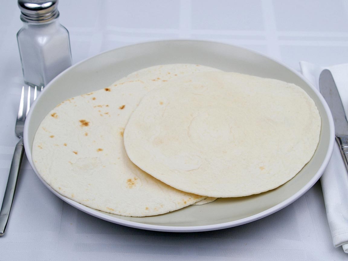 Calories in 3 tortilla(s) of Flour Tortilla