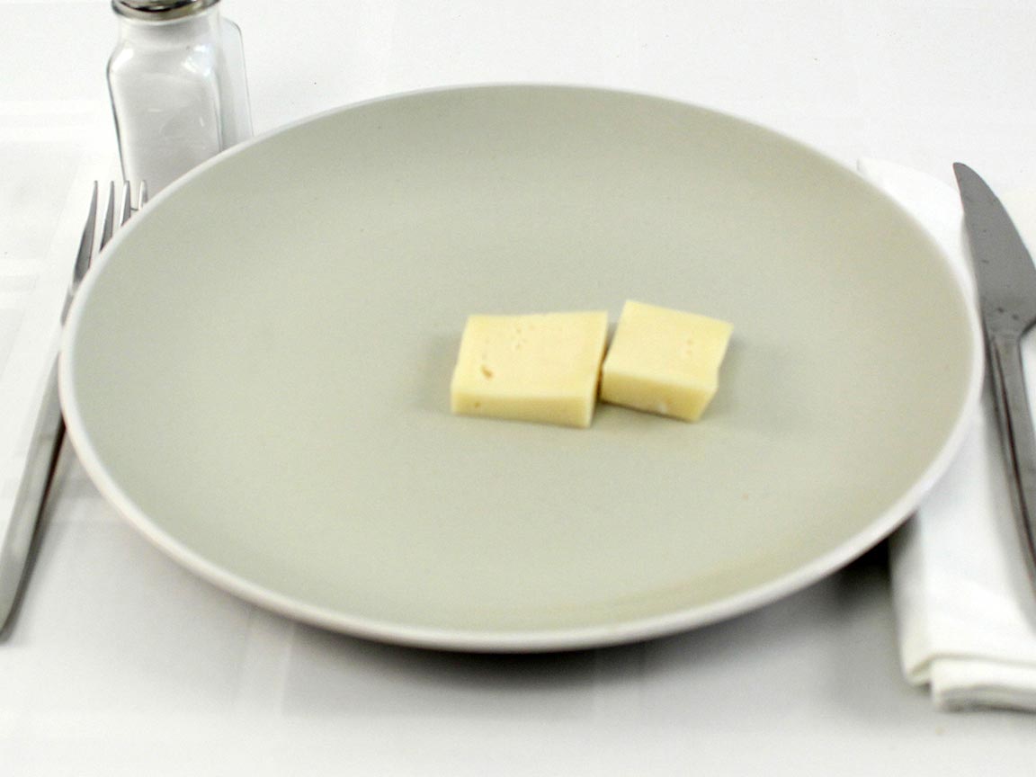 Calories in 28 grams of Fontina Cheese