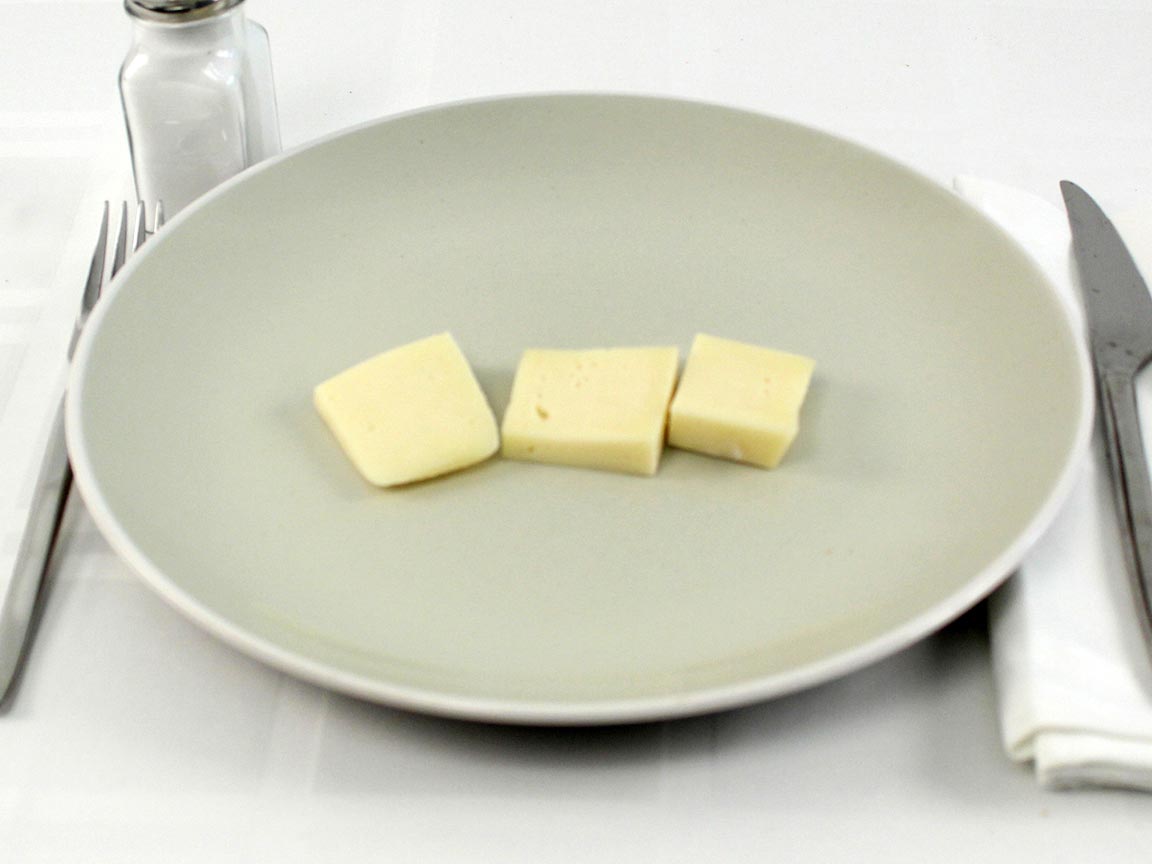 Calories in 42 grams of Fontina Cheese