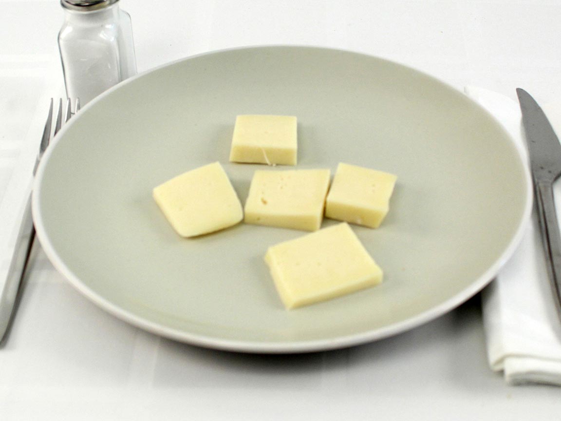 Calories in 70 grams of Fontina Cheese