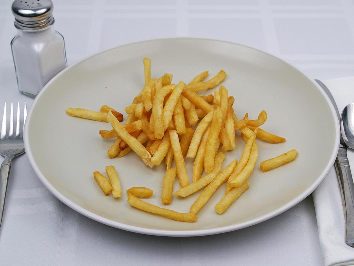 Calories in 0.42 large of McDonald's - French Fries