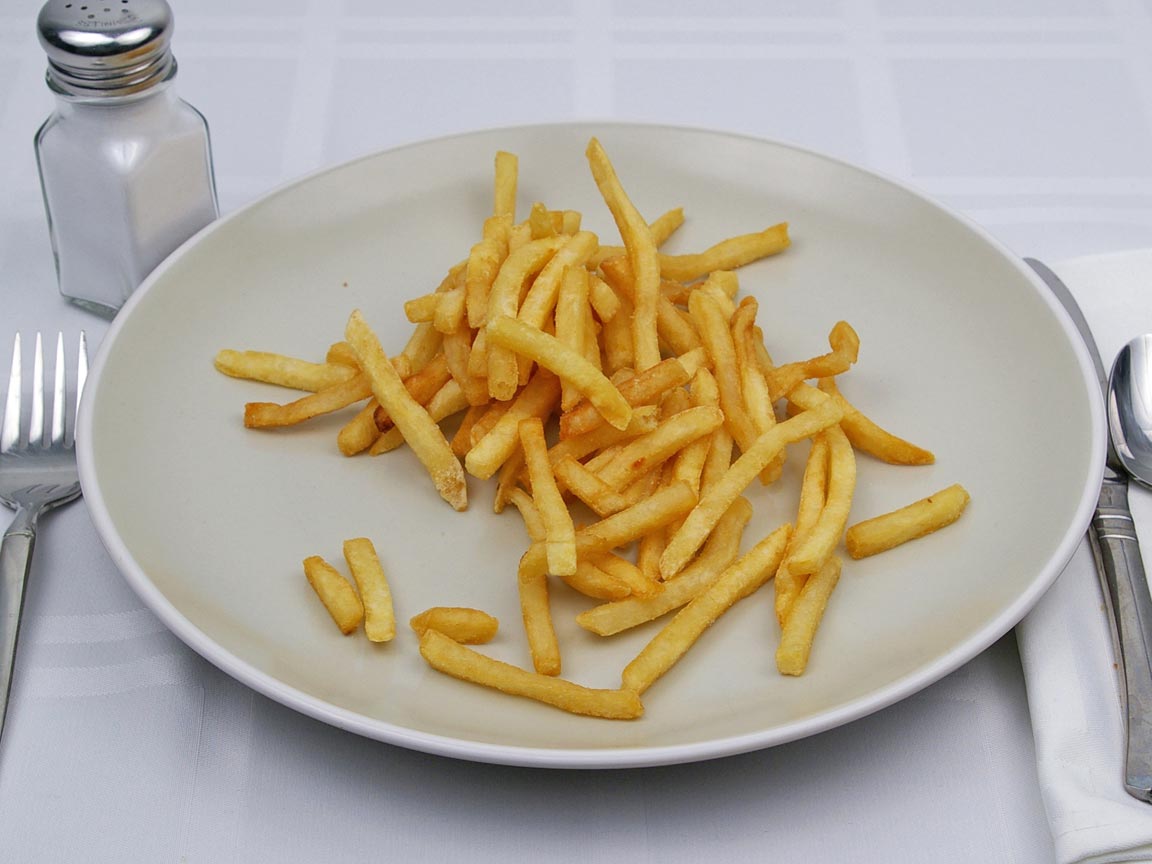 Calories in 0.5 large of McDonald's - French Fries