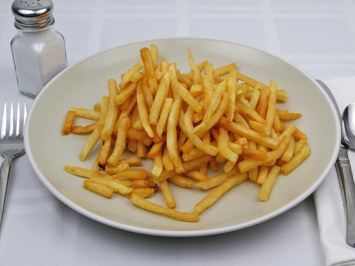 Calories in 1.08 large of McDonald's - French Fries
