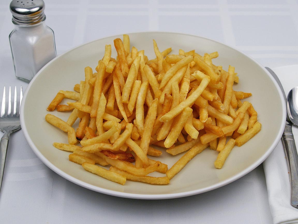 Calories in 1.25 large of McDonald's - French Fries