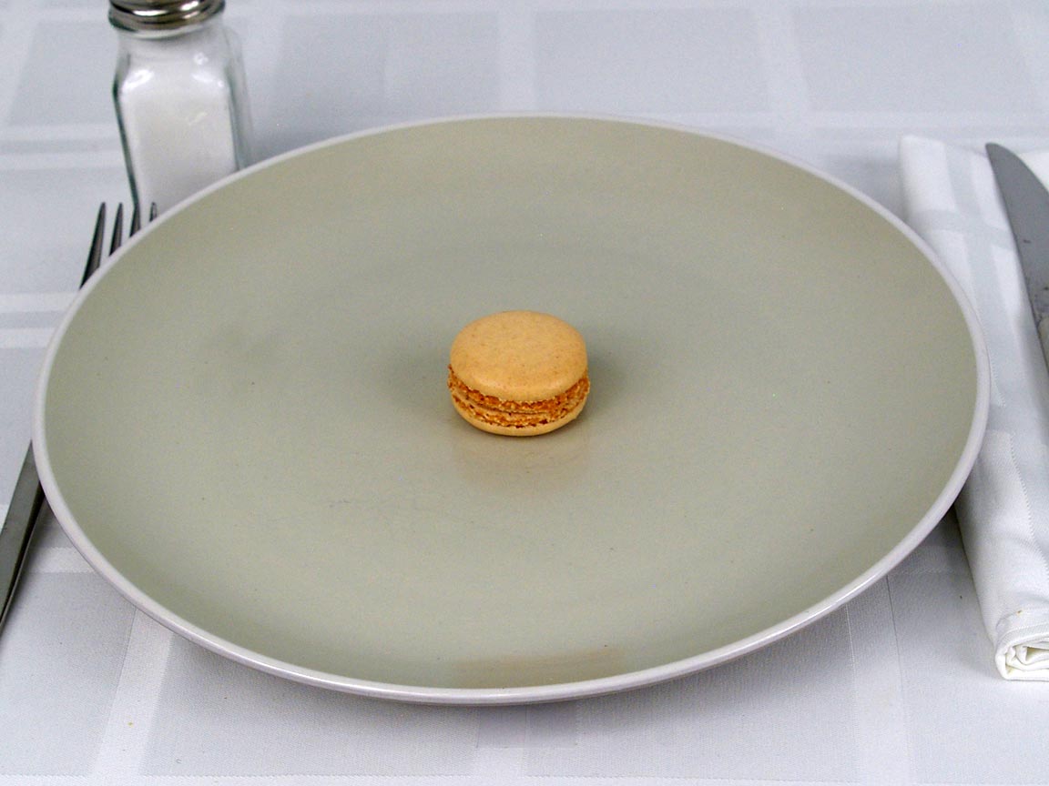Calories in 1 ea(s) of French Macarons