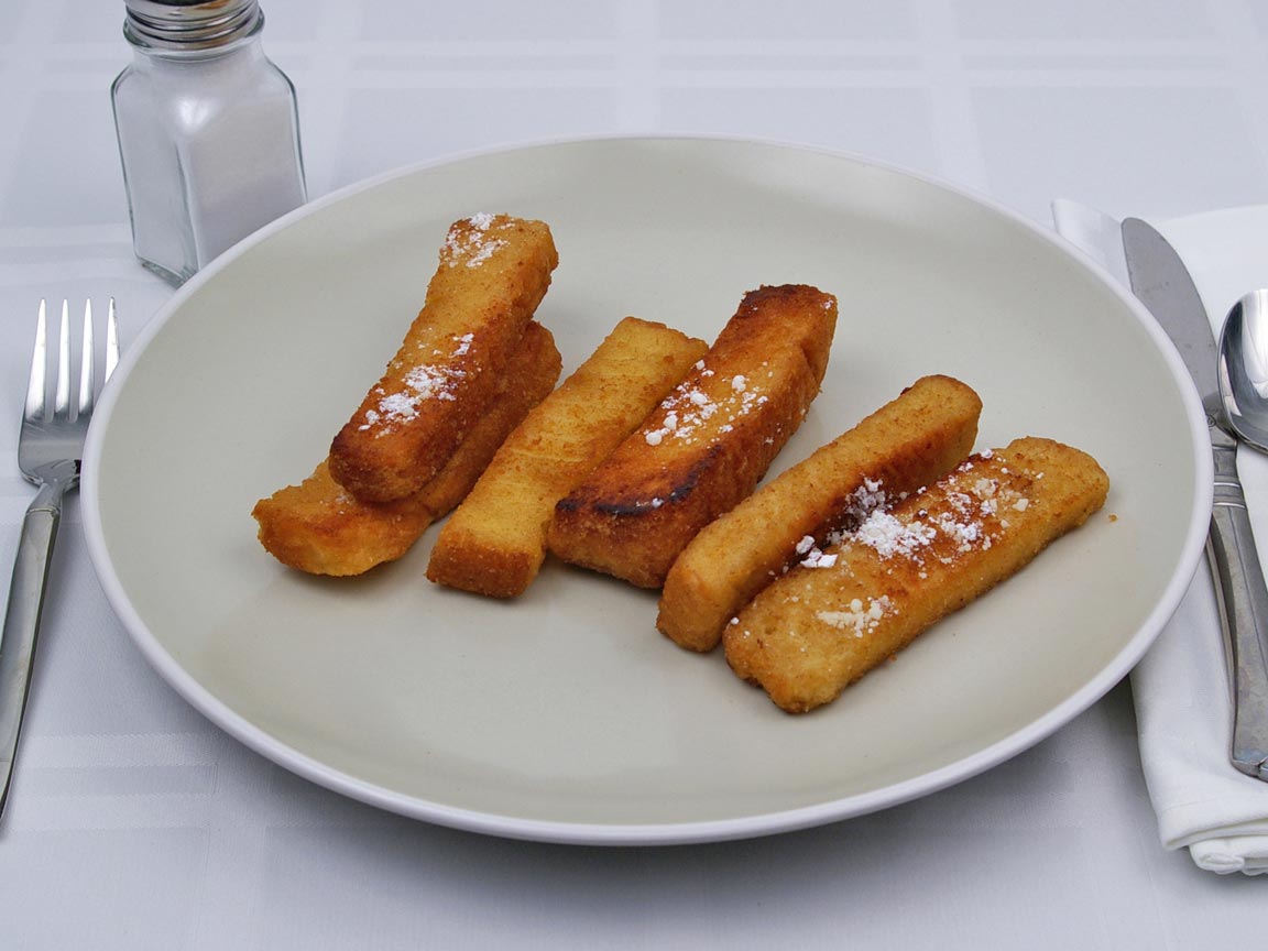 Calories in 6 stick(s) of French Toast Sticks - Frozen
