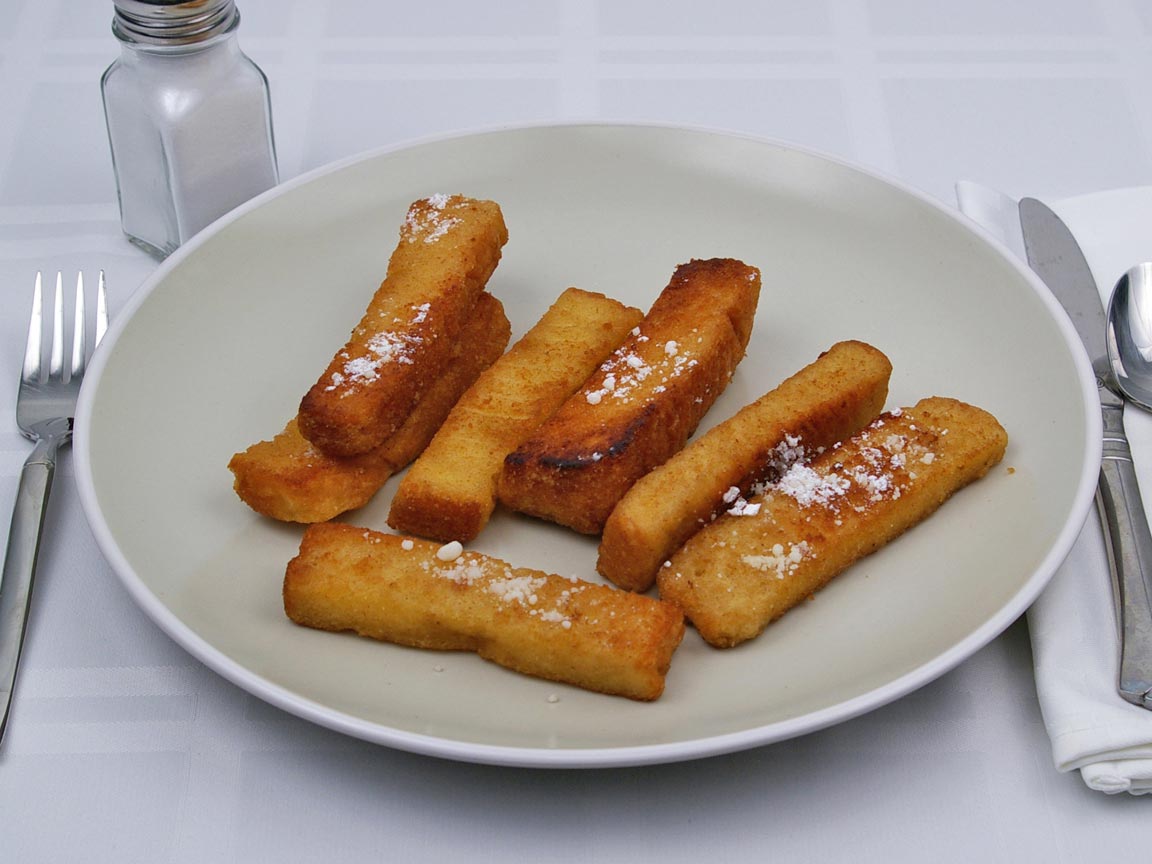 Calories in 7 stick(s) of French Toast Sticks - Frozen