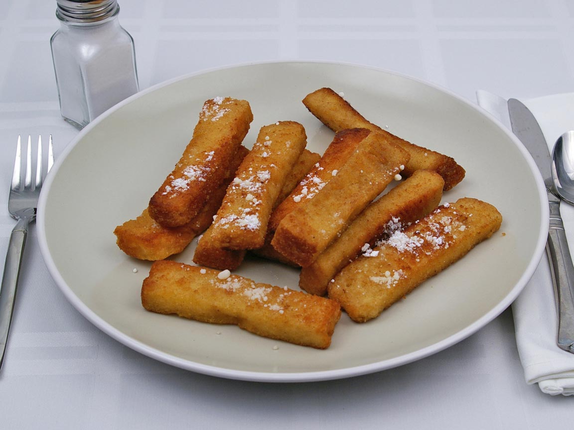Calories in 10 stick(s) of French Toast Sticks - Frozen