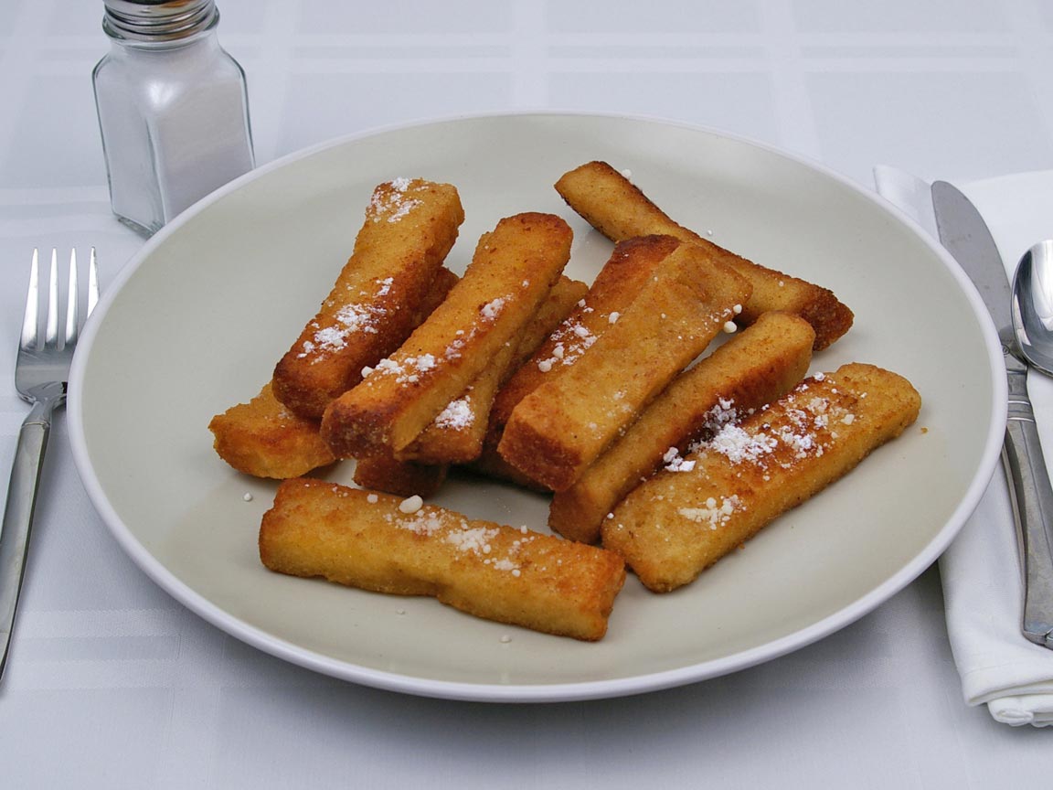 Calories in 11 stick(s) of French Toast Sticks - Frozen