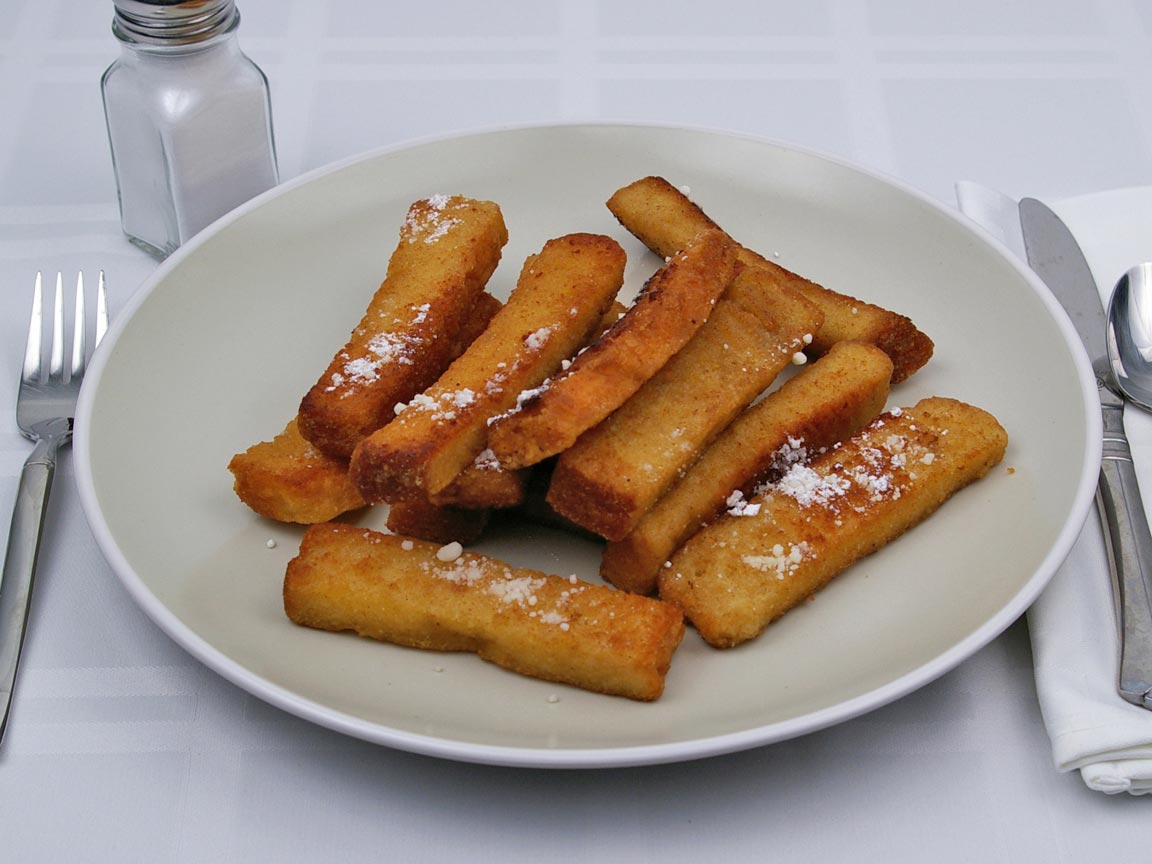 Calories in 12 stick(s) of French Toast Sticks - Frozen