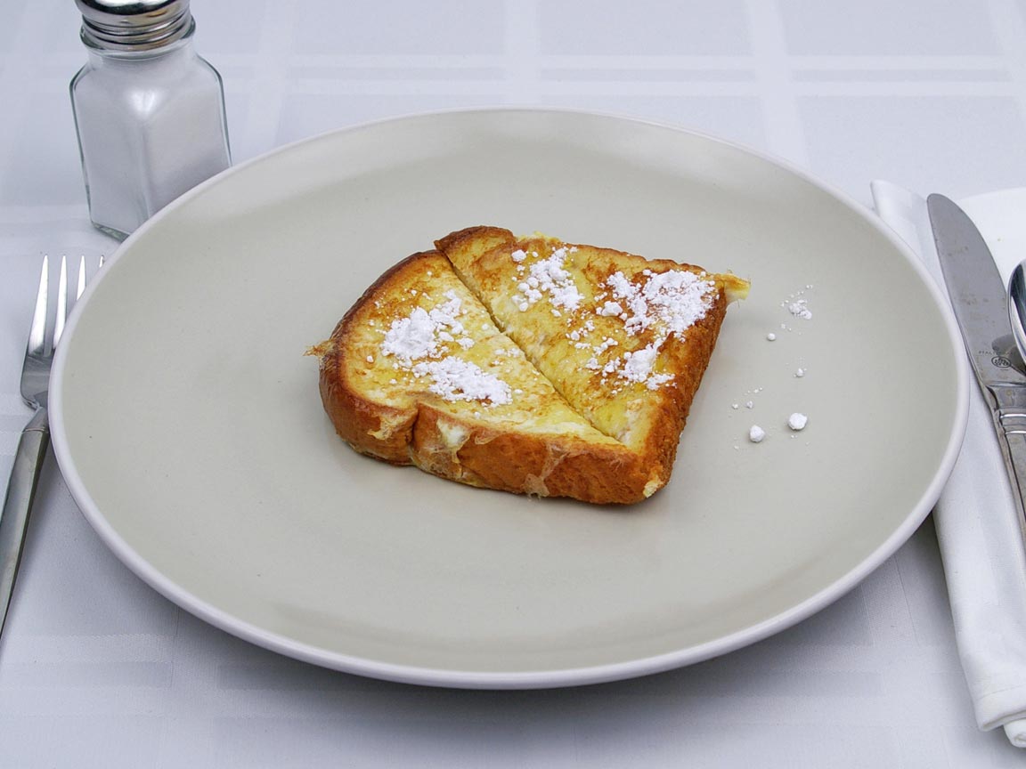 Calories in 1 slice(s) of French Toast