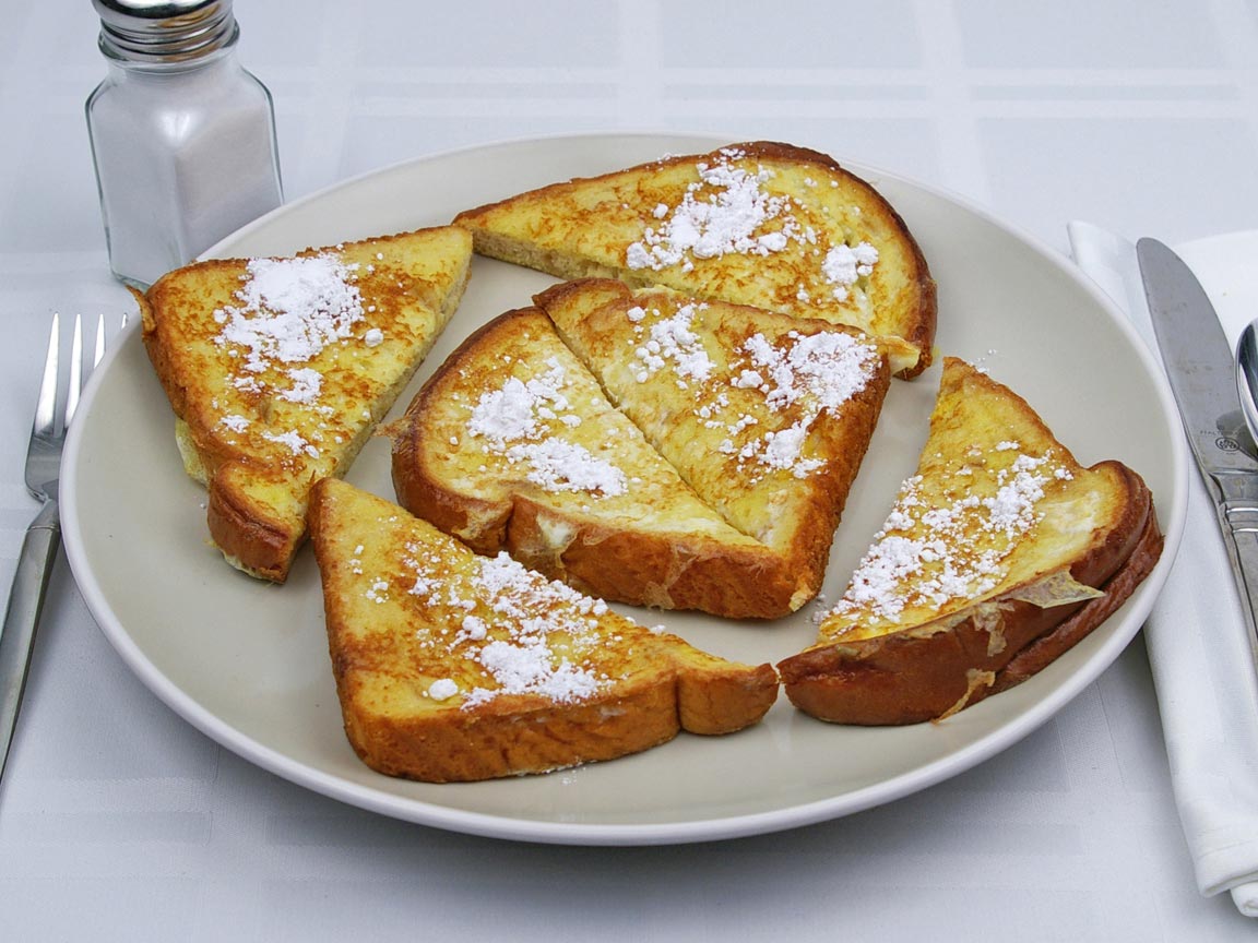 Calories in 3 slice(s) of French Toast