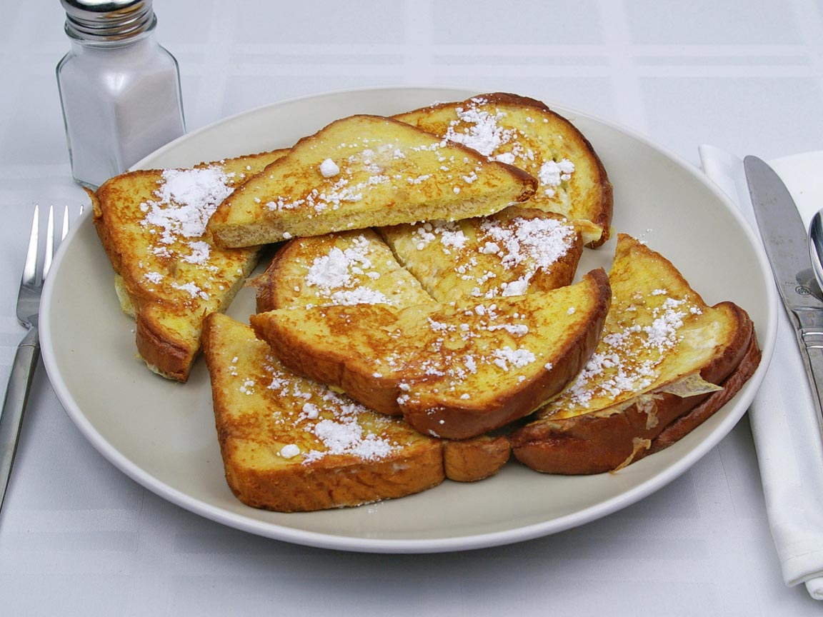 Calories in 4 slice(s) of French Toast