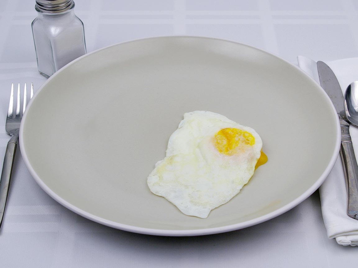 Calories in 1 egg(s) of Fried Egg - Large