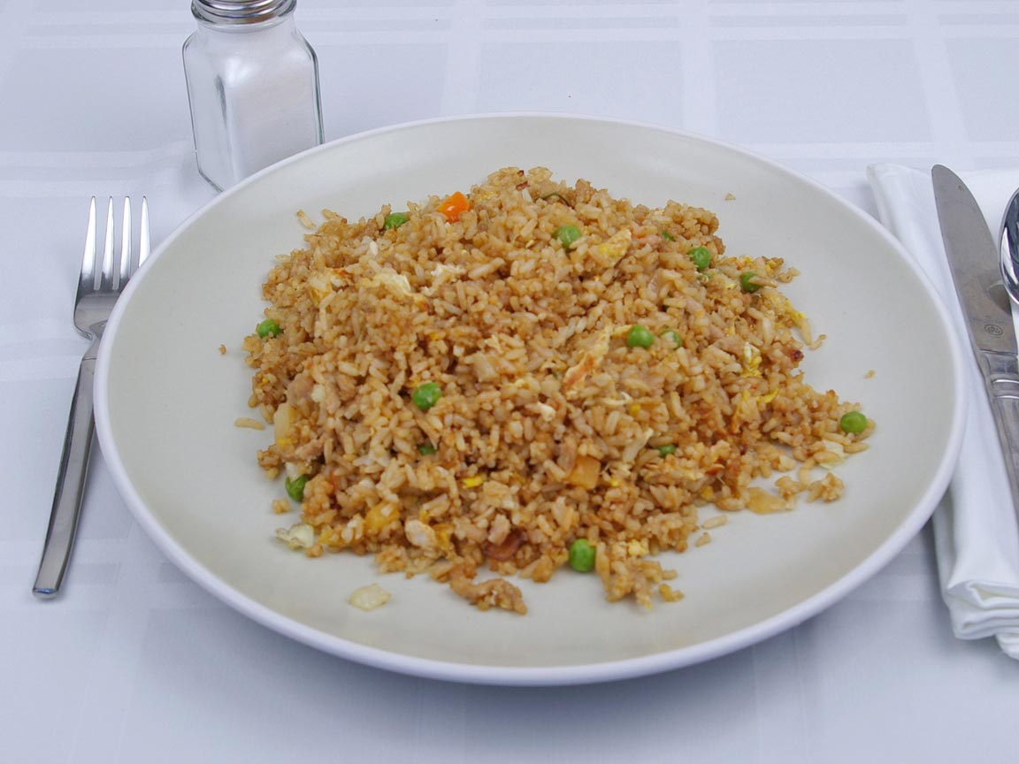 Calories in 2.33 cup(s) of Fried Rice 