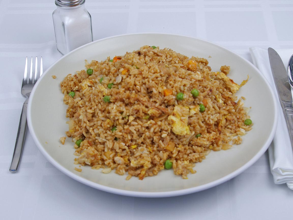 Calories in 3.33 cup(s) of Fried Rice 