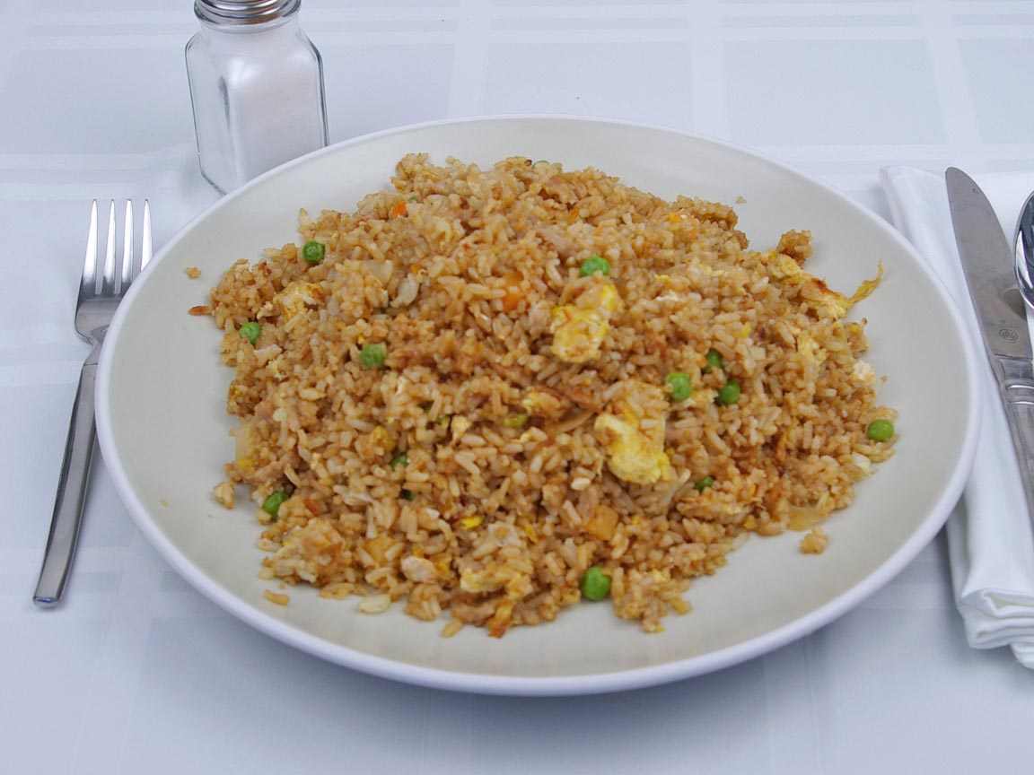 Calories in 3.67 cup(s) of Fried Rice 