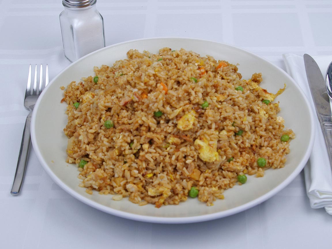 Calories in 4.33 cup(s) of Fried Rice 