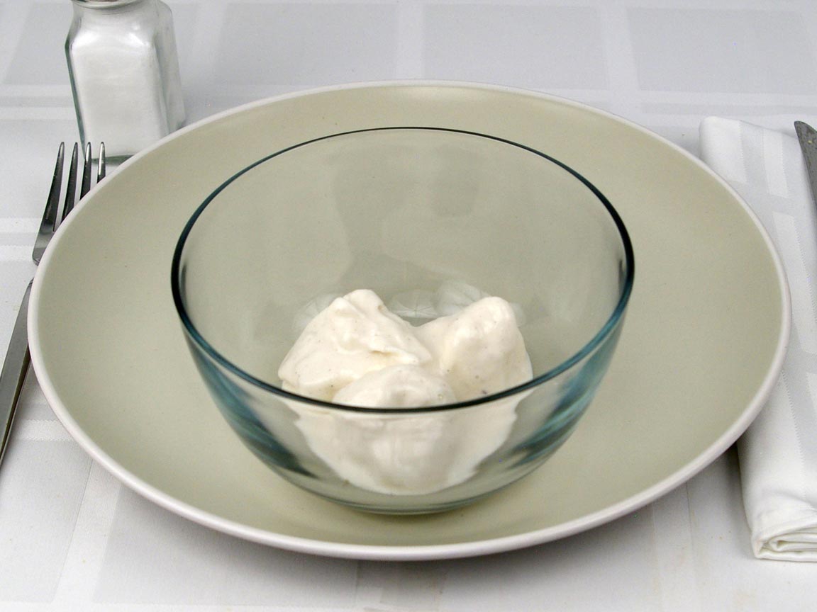 Calories in 85 grams of Frozen Yogurt/ Soft Serve - Madagascar Vanilla Bean