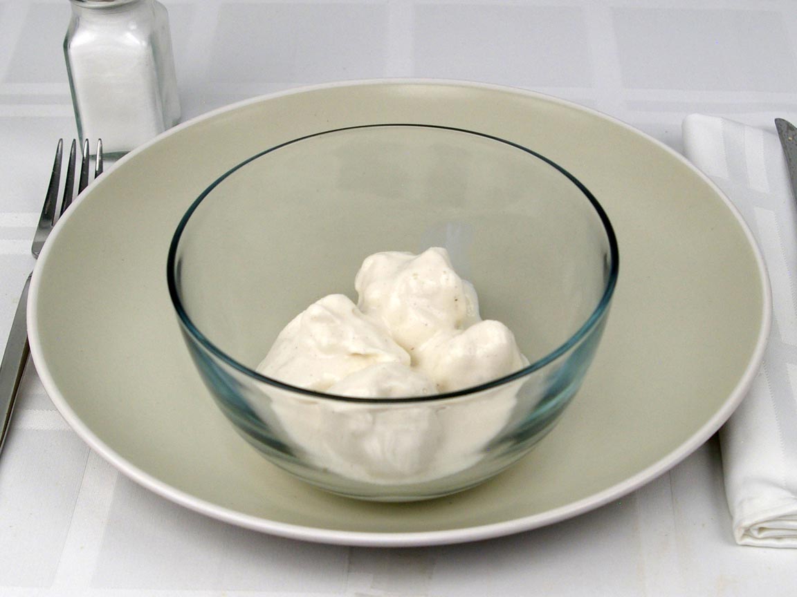 Calories in 113 grams of Frozen Yogurt/ Soft Serve - Madagascar Vanilla Bean