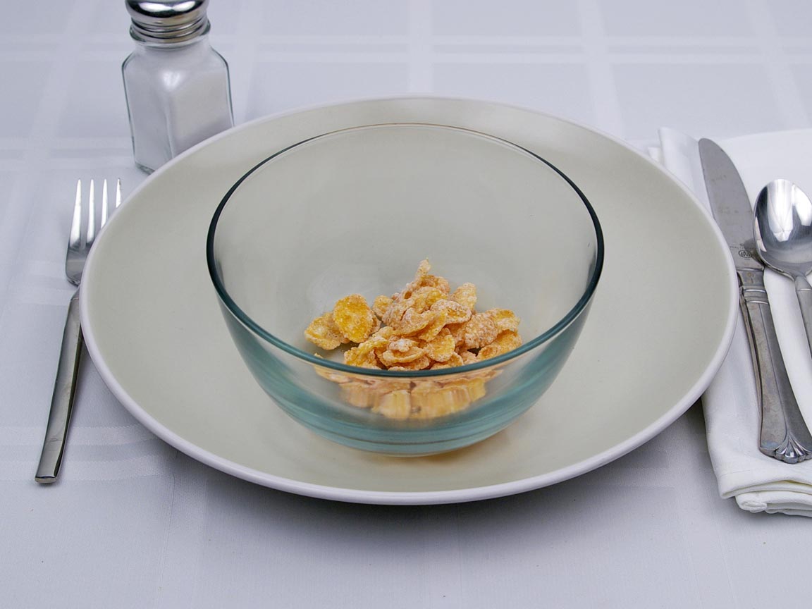 Calories in 0.25 cup(s) of Frosted Flakes Cereal