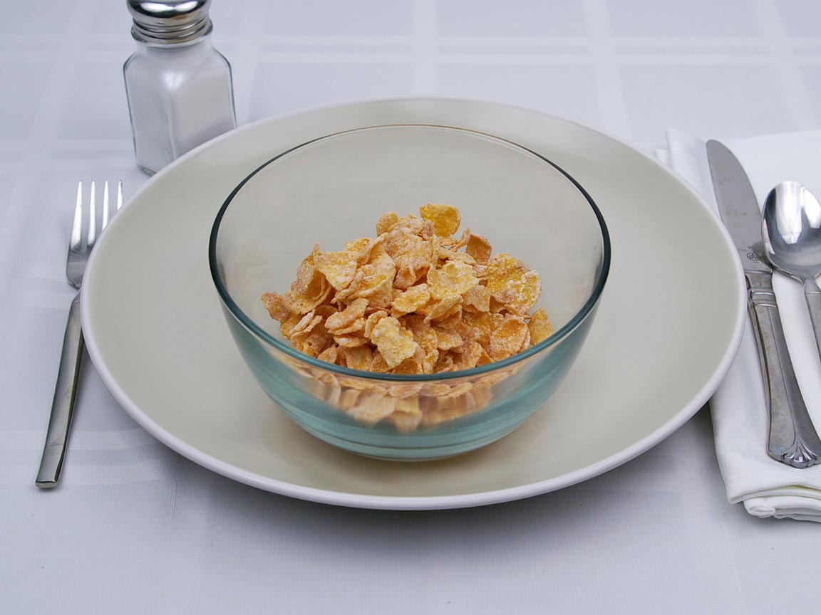 Calories in 1 cup(s) of Frosted Flakes Cereal