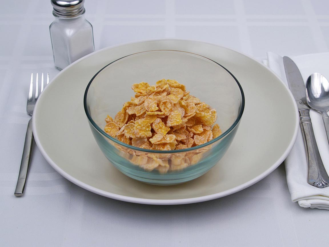 Calories in 1.25 cup(s) of Frosted Flakes Cereal
