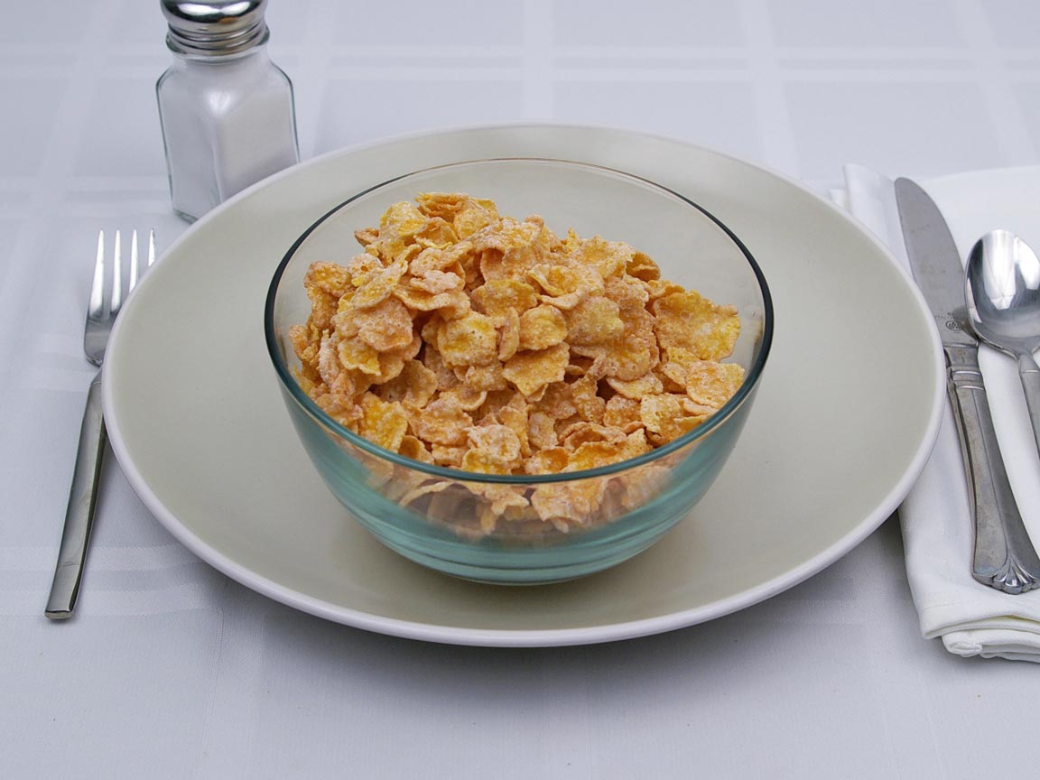 Calories in 2.75 cup(s) of Frosted Flakes Cereal