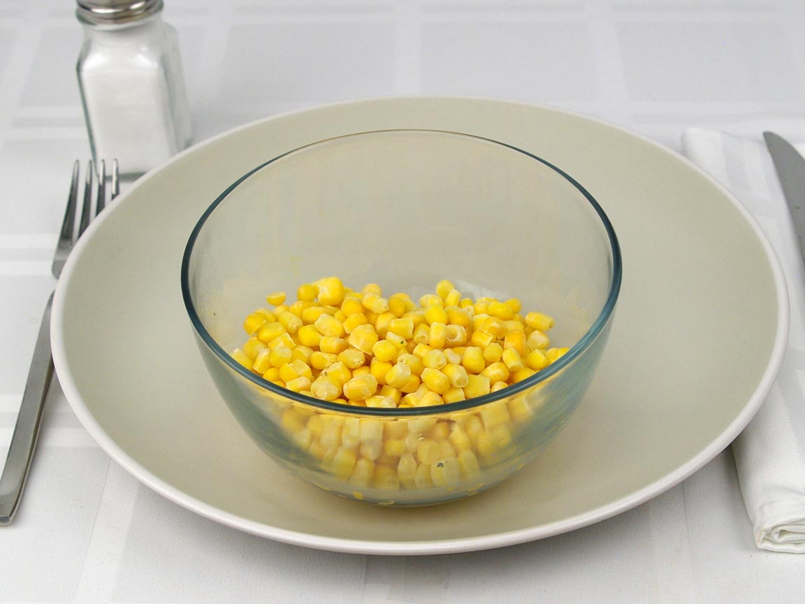 Calories in 1 cup(s) of Corn Frozen