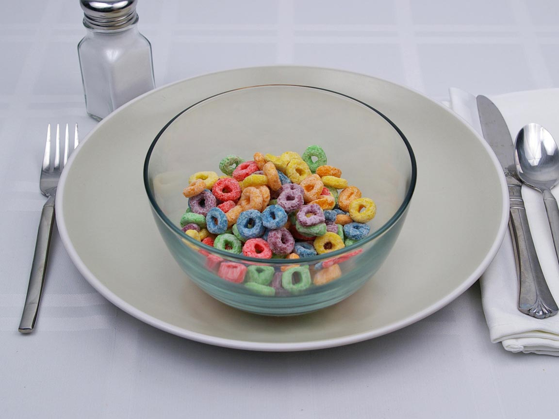 Calories in 1 cup(s) of Froot Loops Cereal