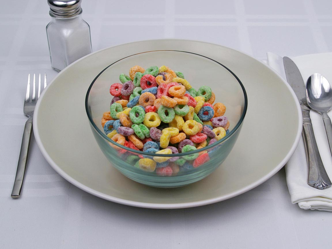 Calories in 2 cup(s) of Froot Loops Cereal