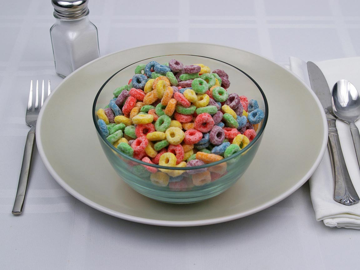 Calories in 3 cup(s) of Froot Loops Cereal