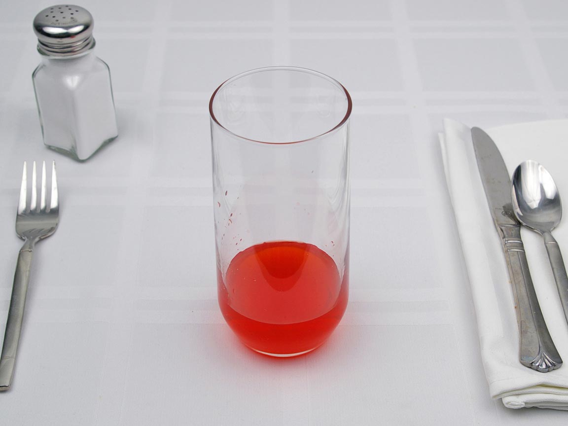 Calories in 3 fl. oz(s) of Fruit Punch