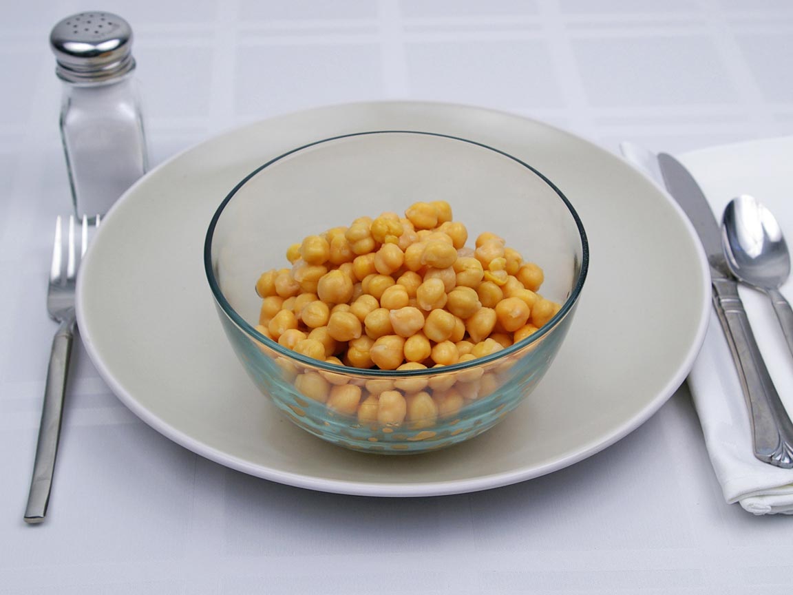 Calories in 2 cup(s) of Garbanzo Beans - Chickpeas