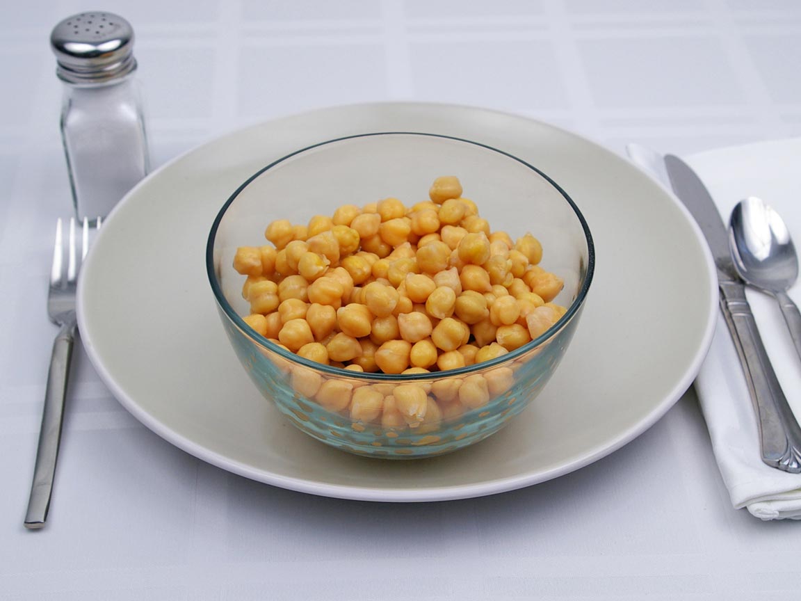 Calories in 2.25 cup(s) of Garbanzo Beans - Chickpeas