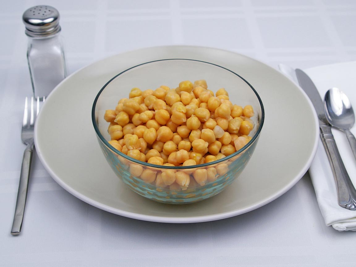 Calories in 2.75 cup(s) of Garbanzo Beans - Chickpeas