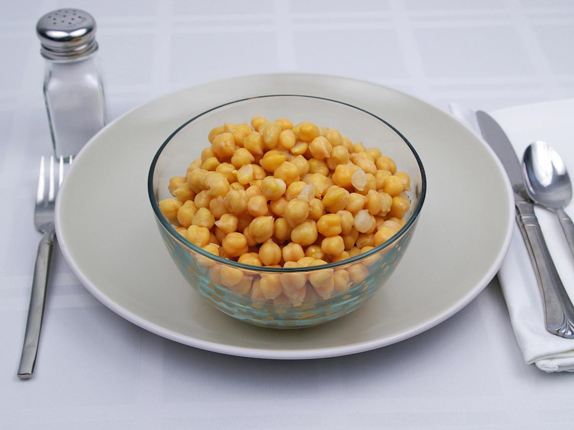 Calories in 3.25 cup(s) of Garbanzo Beans - Chickpeas