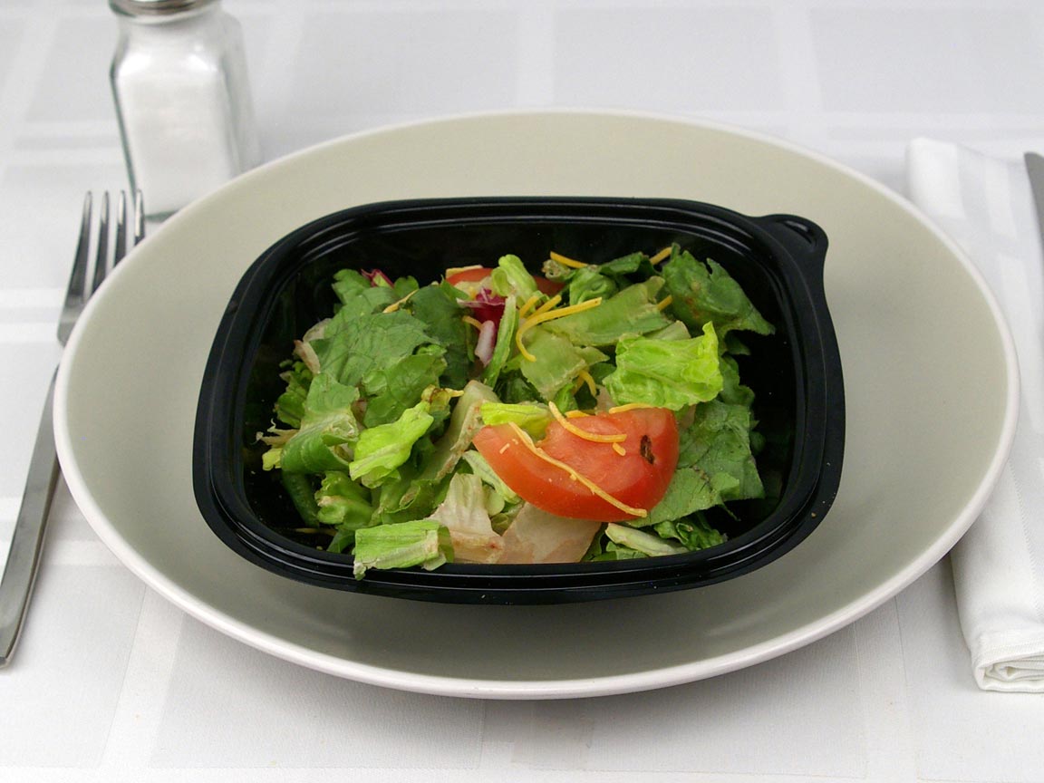 Calories in 1 salad(s) of Burger King Garden Salad