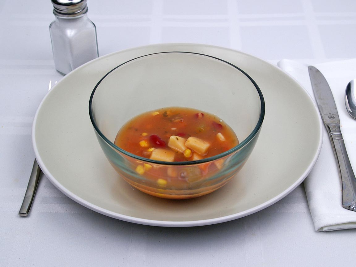 Calories in 0.75 cup(s) of Garden Vegetable Soup