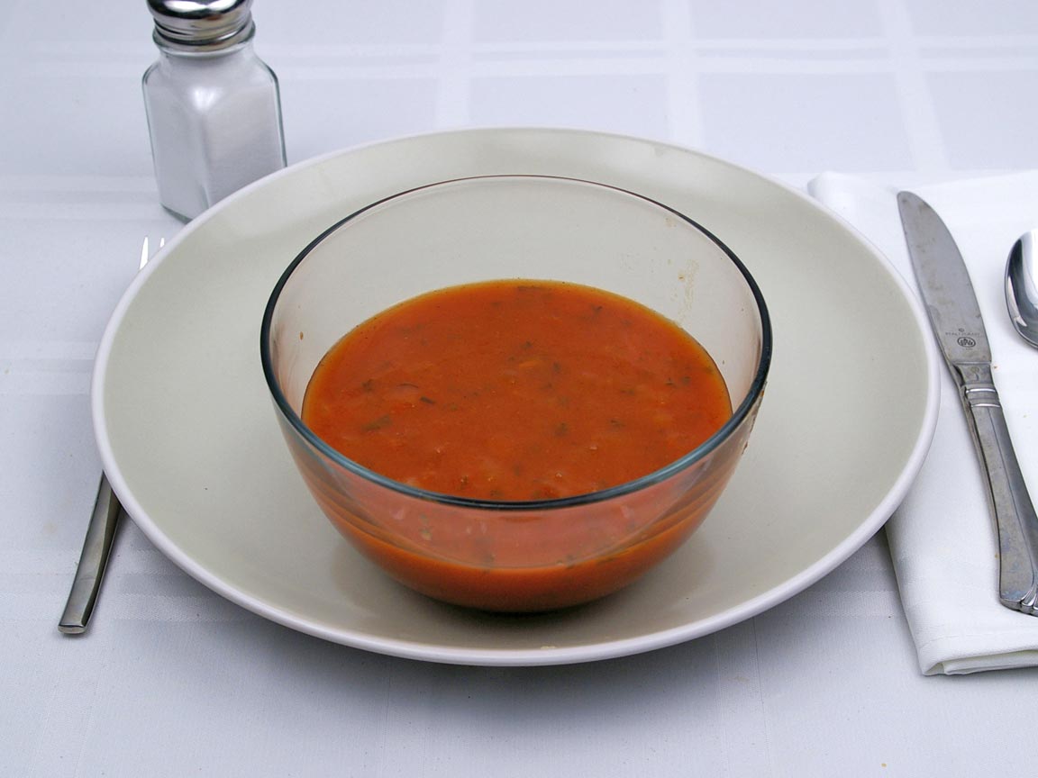 Calories in 1.75 cup(s) of Gazpacho Soup