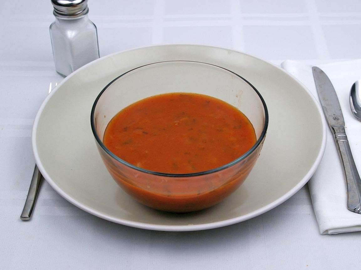 Calories in 2 cup(s) of Gazpacho Soup