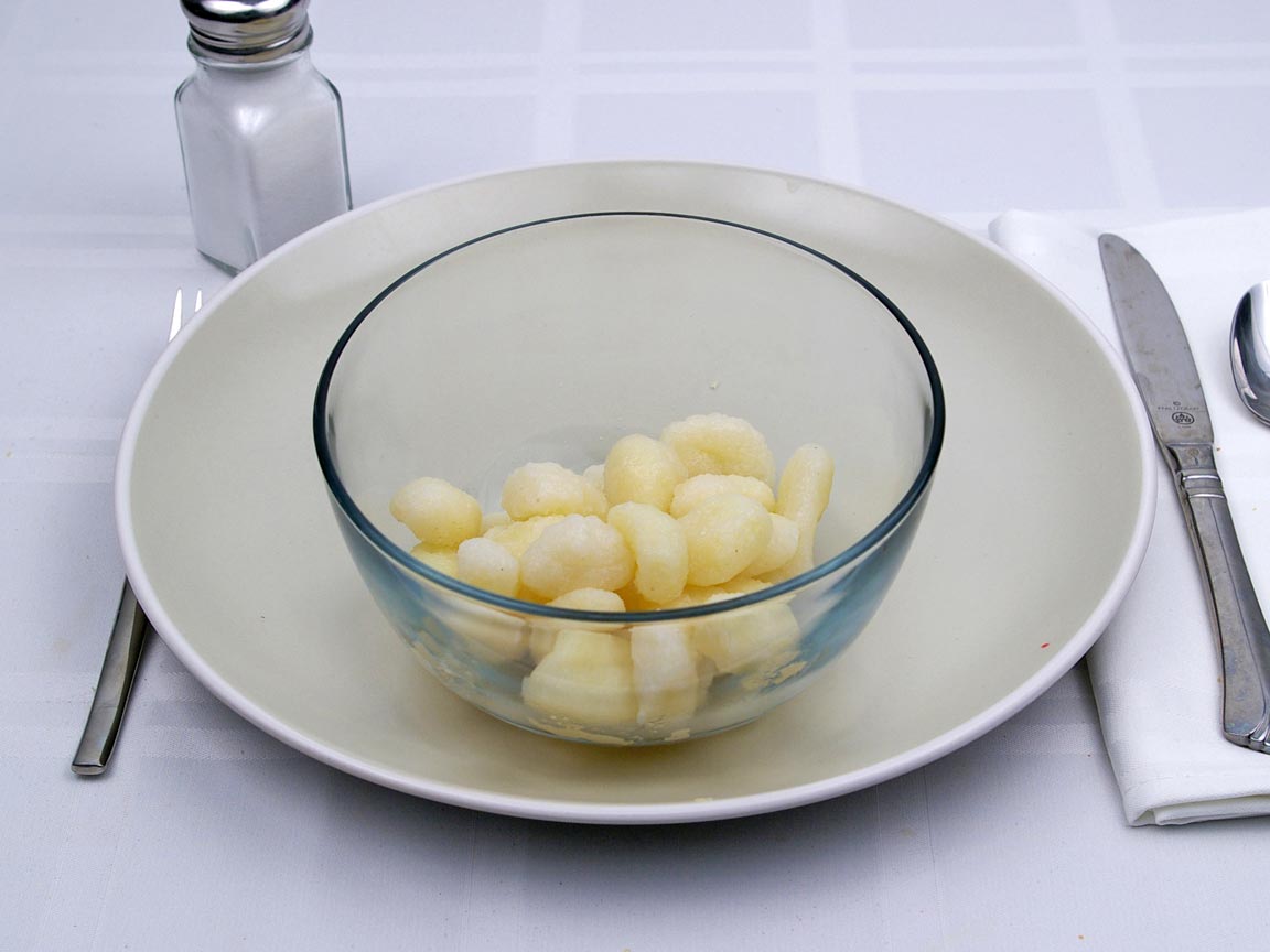 Calories in 1 cup(s) of Gnocchi - Potato